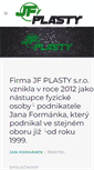 Mobile Screenshot of jfplasty.cz